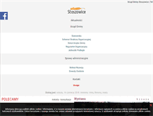 Tablet Screenshot of gmina.stoszowice.pl