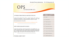 Desktop Screenshot of ops.stoszowice.pl